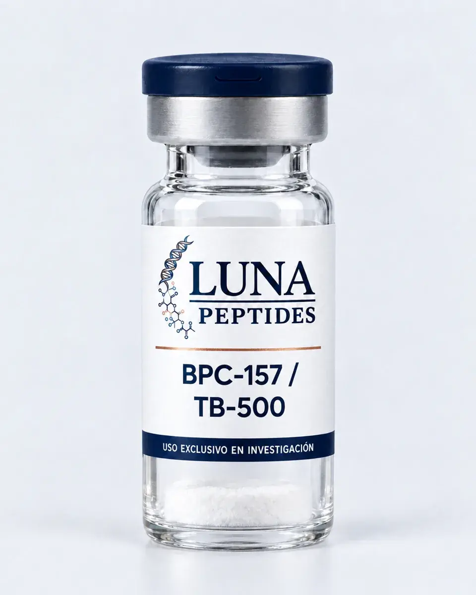 Vial de BPC-157 + TB-500 5 mg / 5 mg, Luna Peptides