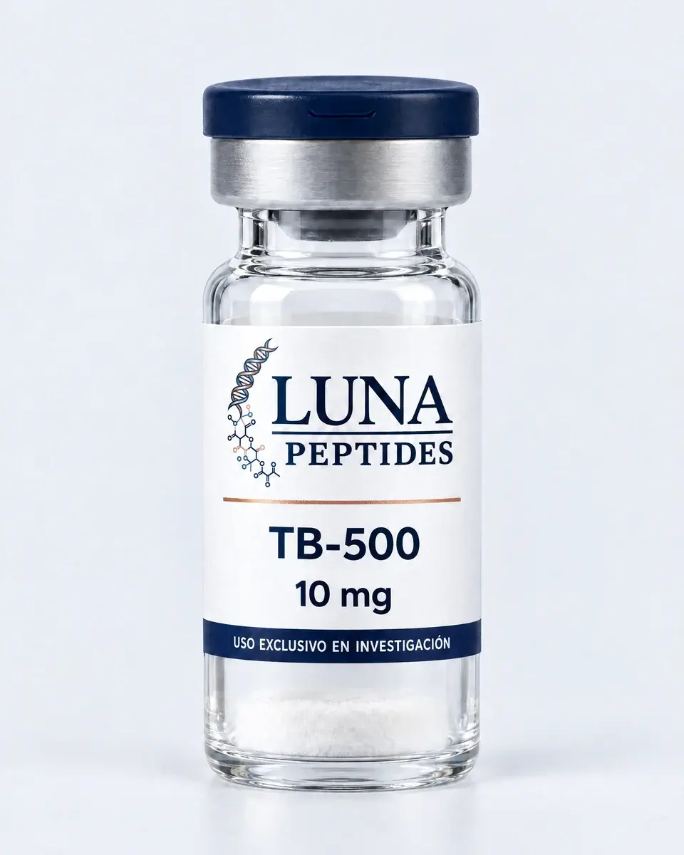 Vial de TB-500 10 mg, Luna Peptides