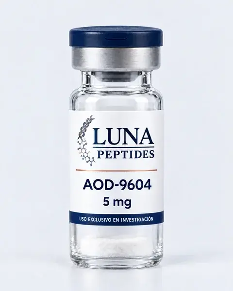 Vial de AOD-9604 5 mg, Luna Peptides