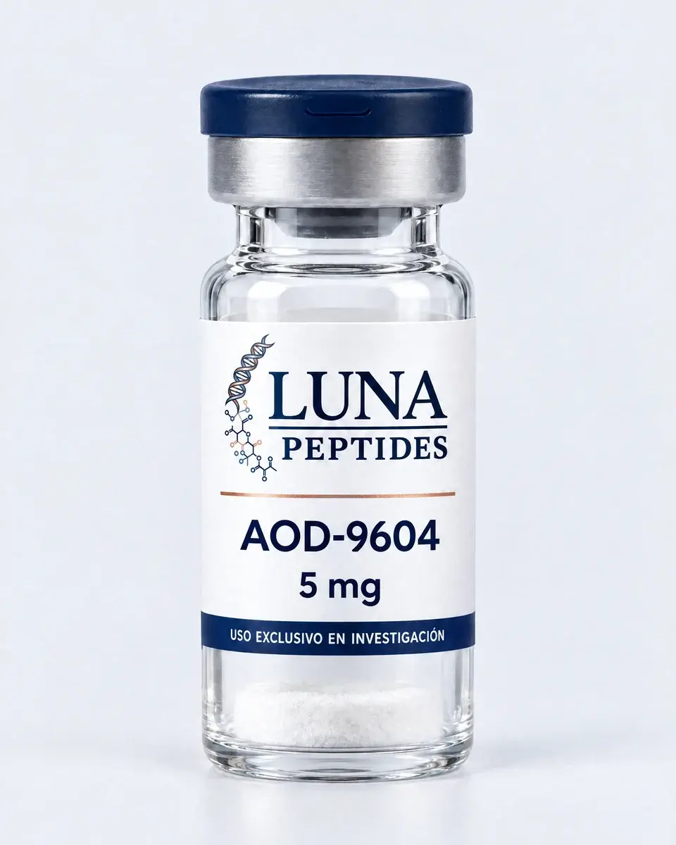 Vial de AOD-9604 5 mg, Luna Peptides
