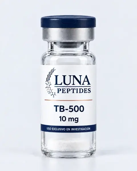 Vial de TB-500 10 mg, Luna Peptides