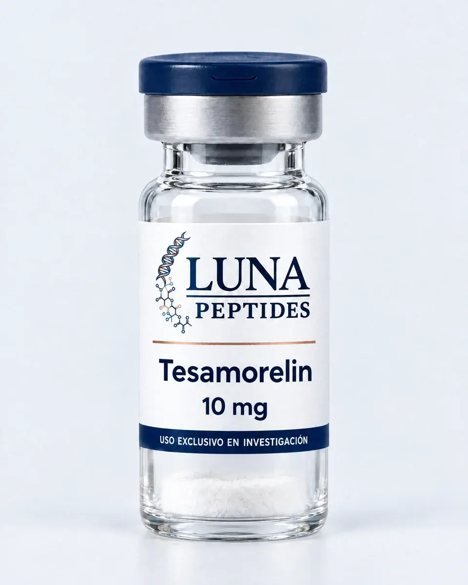 Vial de Tesamorelina 10 mg, Luna Peptides